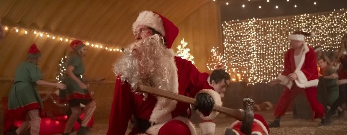 See jõuluvana raiub armutult PÜHA ÖÖ. ÕUDUSTE ÖÖ